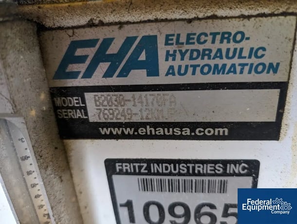 3 HP EHA #B2030-14170FA, Dual Hydraulic Power Pack, 208-230/460 V. - Image 2