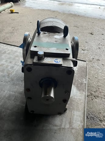Waukesha #5070, Rotary Lobe Pump Head, Stainless Steel, 4" in/out, 2004 - Image 5