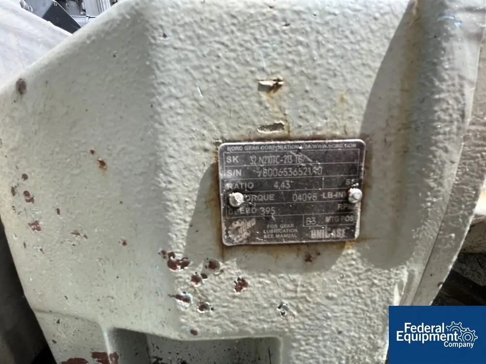 Waukesha #5070, Rotary Lobe Pump, Stainless Steel, 4" in/out, 15 HP explosion proof - Image 5