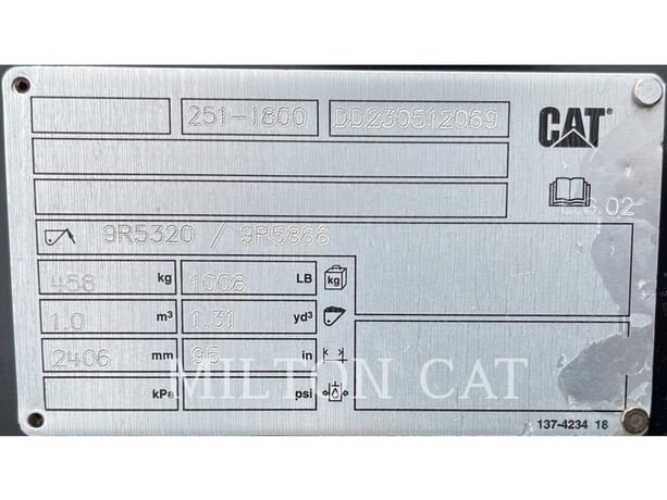 Caterpillar BHL 1.31 CYD GENERAL PURPOSE BUCKET, Bucket, S/N: DD230512069, 2023 - Image 5
