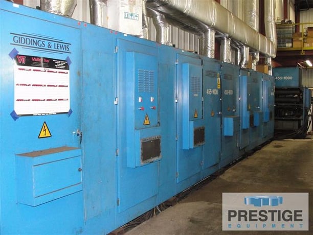 6" Giddings & Lewis #G60-FX, CNC Horizontal Boring Mill, Floor Type, 396" X, 156" Y, 48" Z, 137" x 137" - Image 4