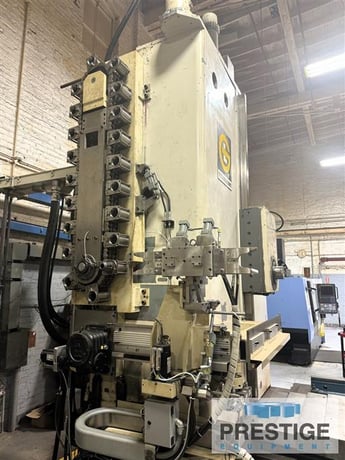 5" Giddings & Lewis #PC-50, CNC Horizontal Boring Mill, Table Type, 120" X, 72" Y, 36" Z, 70" width Travel - Image 4