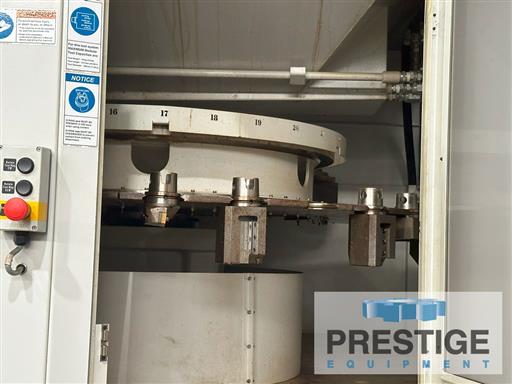 Giddings & Lewis #VTC-3500, CNC Vertical Boring Mill, 140" Table diameter, 145.7" Swing, 137.8" Chuck, 100 - Image 4