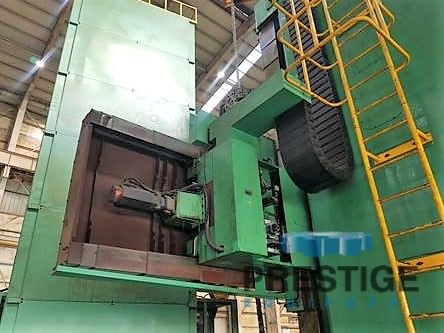 Hankook #VTB-4555E, CNC Vertical Boring Mill, 177.2" Table diameter, 216.5" Swing, 157.5" Turning height - Image 5