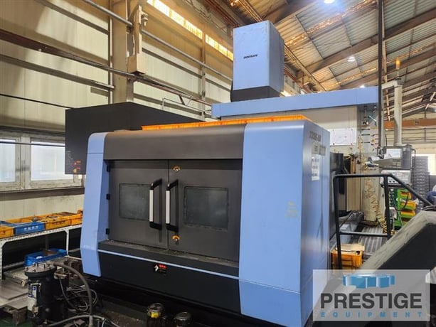 Daewoo Doosan #BM-1530M, CNC Bridge Type Vertical Machining Center, 118.1" X Travel, 59" Y Travel, 31.5" Z - Image 2