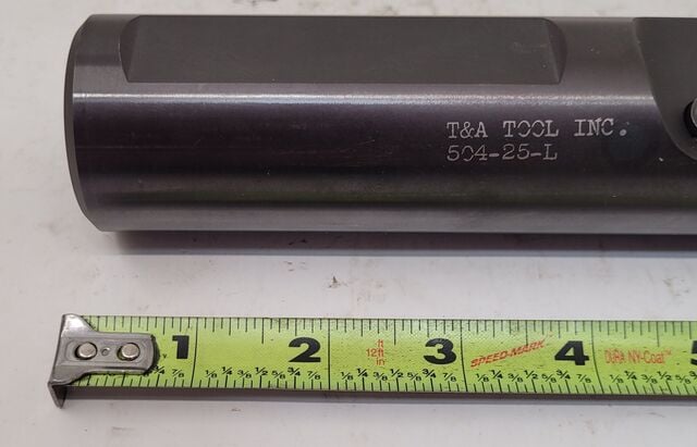 T & A Tool #504-25-L, boring bar, 6" OAL - Image 4
