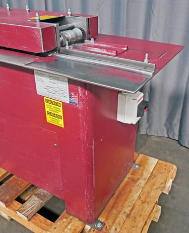 Flagler #23-000, Hi-Speed Quadformer, 100 FPM, 2x extended shafts, 5 HP, double V belt drive - Image 7
