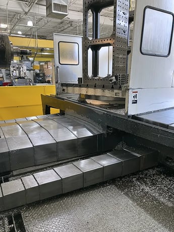 4.33" Toshiba #BTD-110-R16, horizontal boring mill table type, 38 automatic tool changer, 78.8"X, 59.1"Y, 57" - Image 4