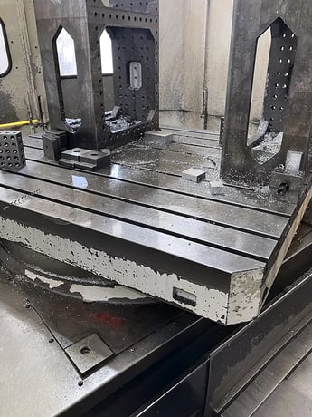 4.33" Toshiba #BTD-110-R16, horizontal boring mill table type, 38 automatic tool changer, 78.8"X, 59.1"Y, 57" - Image 5