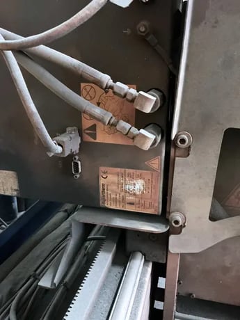 Messer #EdgeMax-8X12, plasma cutter, 6' x12'tbl., 260 amps., Hypertherm power source, 2012 - Image 5