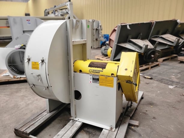 Northern Blower #5691, dust collector fan, 20 HP, centrifugal - Image 5