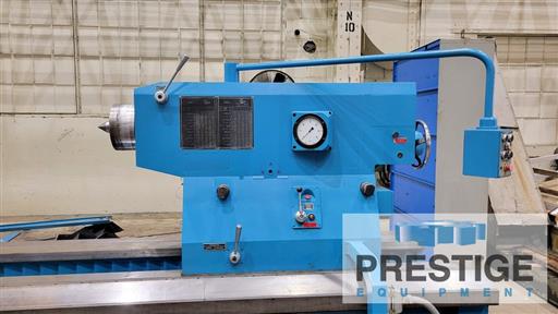 63" x 236" Poreba #TCG-160/6M, lathe, independent 4-jaw 51" chuck, AccuRite Trunvision digital read out - Image 7