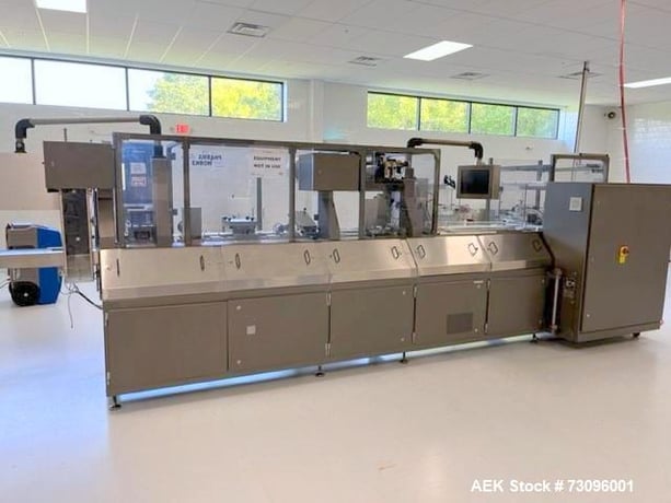 Klockner Pharmaworks #CP-8, Solid Dose Blister Pack Machine, 250 BPM, 175mm width x 12-25mm D x 112mm L, 220 - Image 1