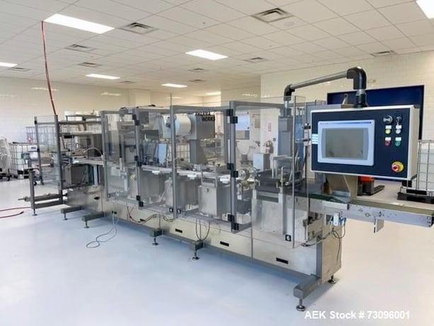 Klockner Pharmaworks #CP-8, Solid Dose Blister Pack Machine, 250 BPM, 175mm width x 12-25mm D x 112mm L, 220 - Image 2