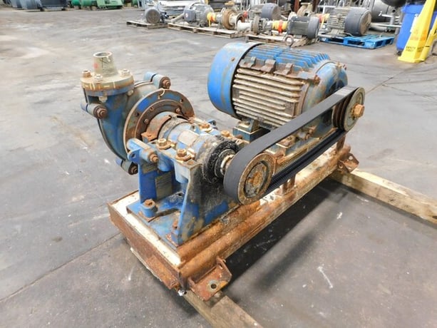 Warman #3/2AH, slurry pump, 40 HP motor, 1780 RPM, 460 V. - Image 8