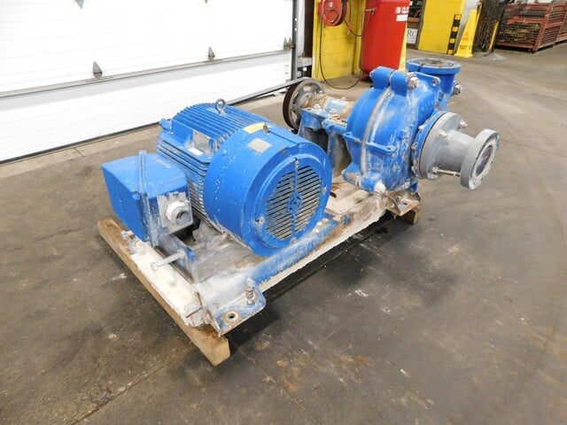 Warman #6/4AH, slurry pump, 60 HP motor, 1780 RPM, 460 V. - Image 3