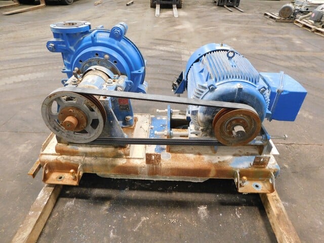 Warman #6/4AH, slurry pump, 60 HP motor, 1780 RPM, 460 V. - Image 7