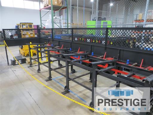 Amada #CMII75DG, carbide high speed circular saw, CNC controlled, Dyna Guide cutting head, coolant system - Image 5