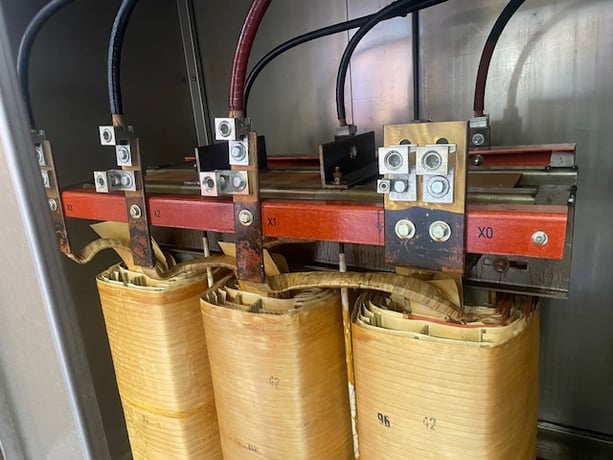 350 KVA 600 Delta Primary, 480Y/277 Secondary, Rex padmount transformer with enclosure, 2013 - Image 4