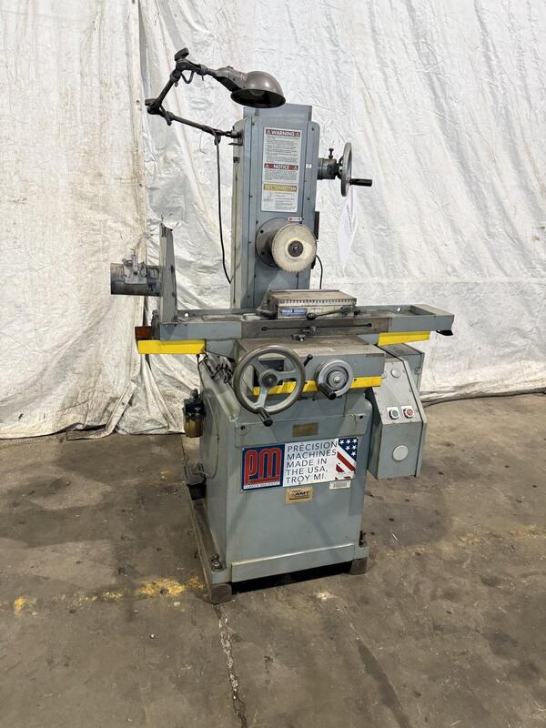 6" x 12" Parker Majestic #2Z, surface grinder, 7" x 5/8" x 1-1/4" wheel, 3600 RPM, 2 HP, 1999 - Image 2