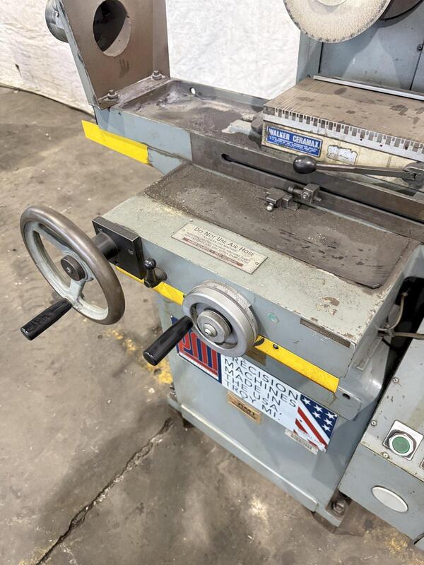 6" x 12" Parker Majestic #2Z, surface grinder, 7" x 5/8" x 1-1/4" wheel, 3600 RPM, 2 HP, 1999 - Image 9