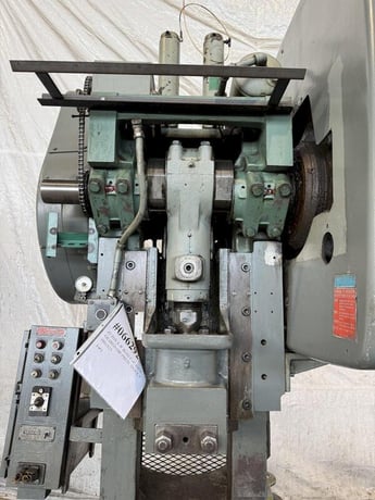 45 Ton, Bliss #C-45, Back Gauge OBI press, 3" stroke, 12.25" Shut Height, 3" adj., 50 SPM, 29" x18" bed - Image 4