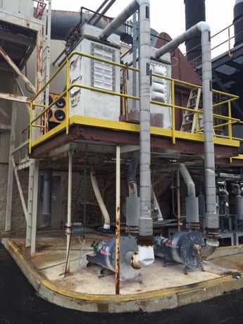 Stainless steel dust collector, pulse type, 5 HP Spencer S24203B centrifuge blower - Image 4