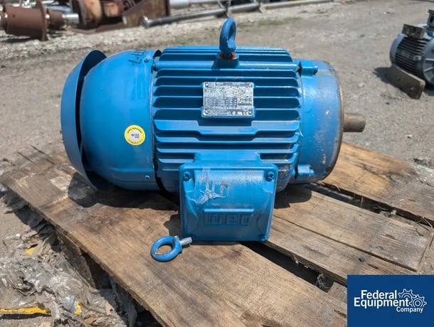 10 HP 3510 RPM WEG #01036EP3ER215TC-W22, Frame 215TC, 230/460 Volts, 3ph, 2012 - Image 3