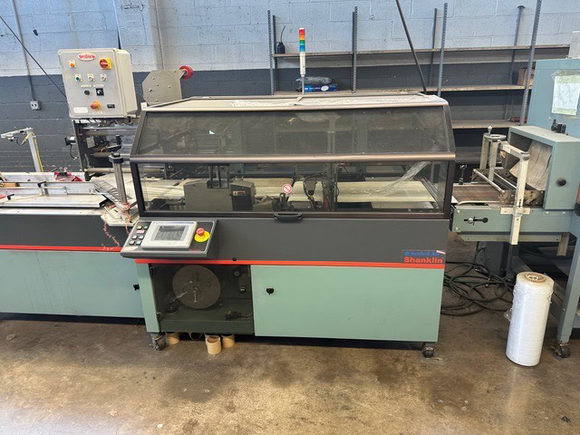 Shanklin #OMNI-SLRS, Shrink Wrapper, Extended Lugged Infeed, #T-72H Double Chamber Heat Tunnel, 230 VAC, 2007 - Image 4