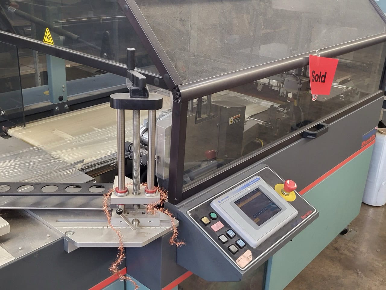 Shanklin #OMNI-SLRS, Shrink Wrapper, Extended Lugged Infeed, #T-72H Double Chamber Heat Tunnel, 230 VAC, 2007 - Image 5