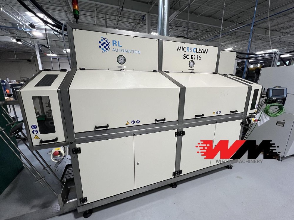 In-line Coil Strip Washer, RL Automation #SC-E115, closed design w/water based cleaning cycle, integrated - Image 1