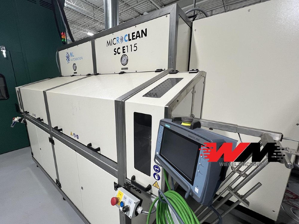 In-line Coil Strip Washer, RL Automation #SC-E115, closed design w/water based cleaning cycle, integrated - Image 2