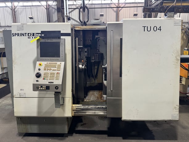DMG, Gildemeister #Sprint-42-Linear, CNC automatic screw machine, 4-Axis, 6000 RPM, 2011 - Image 1