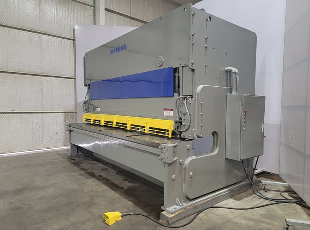 1/2" x 12' Wysong #5012, hydraulic shear, 21" throat, 30 HP - Image 1