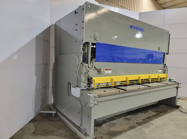 1/2" x 12' Wysong #5012, hydraulic shear, 21" throat, 30 HP - Image 3