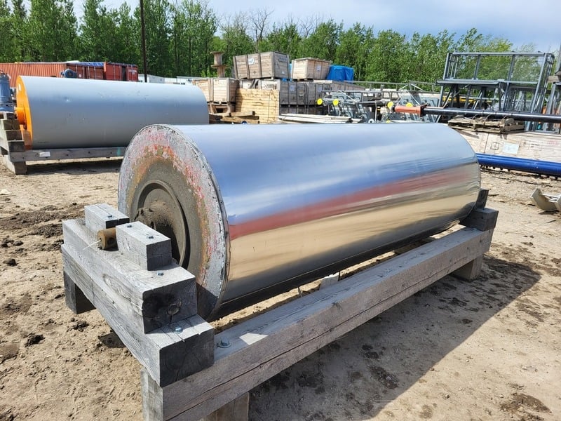 8' Magnet roll for wet drum separator - Image 2