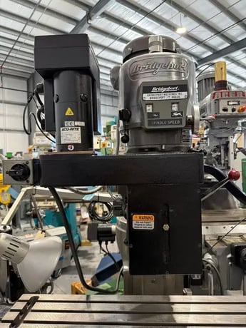 Bridgeport #Series-I, vertical mill, 9" x48" tbl., 2 HP, 31" X, 12" Y, 16" Z, 60-4200 RPM, R8, Acu-Rite - Image 6