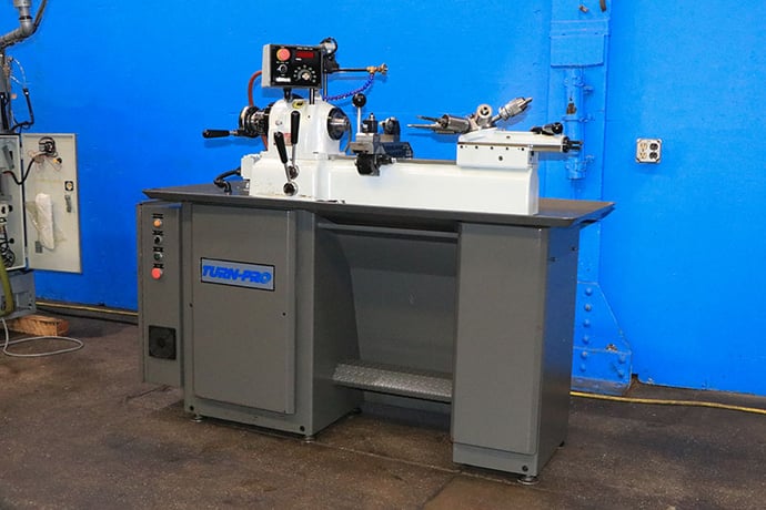Turn-Pro #89975494-EVS, second operation lathe, 5" jacw chuck, 1-5/32" hole - Image 1
