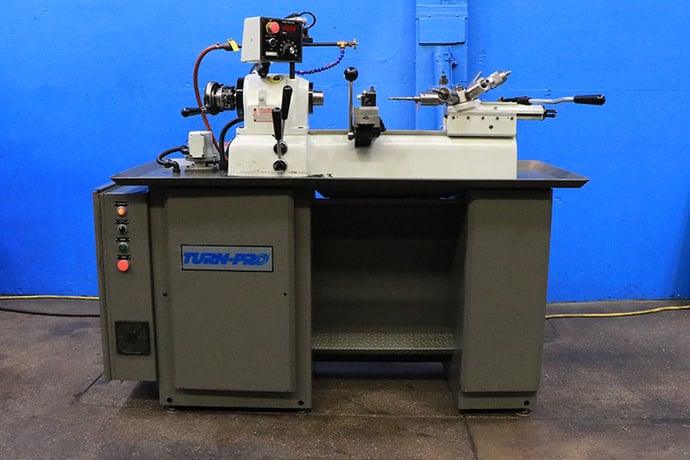 Turn-Pro #89975494-EVS, second operation lathe, 5" jacw chuck, 1-5/32" hole - Image 2