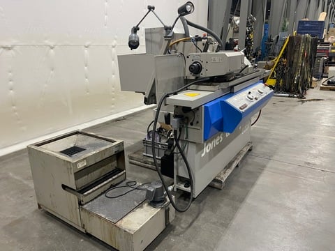 12" x 27" Jones & Shipman #1300X, twin wheel universal cylindrical grinder, Microprocessor Control - Image 3