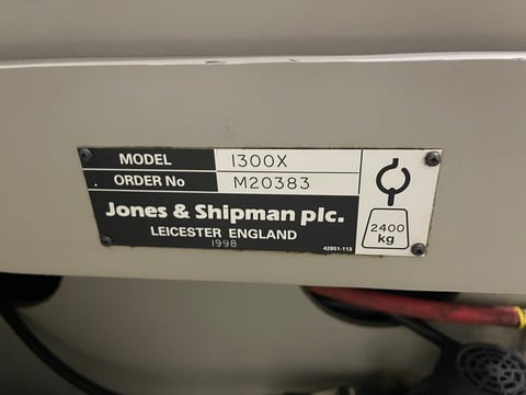 12" x 27" Jones & Shipman #1300X, twin wheel universal cylindrical grinder, Microprocessor Control - Image 8