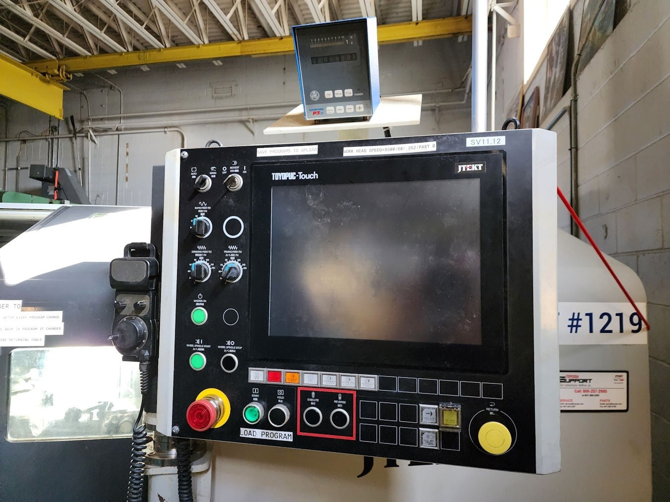 12.6" x 39.4" Jtekt #GL4I-100SWITCH, CNC universal outside dimension grinder, 11.8" grinding diameter, 2023 - Image 2