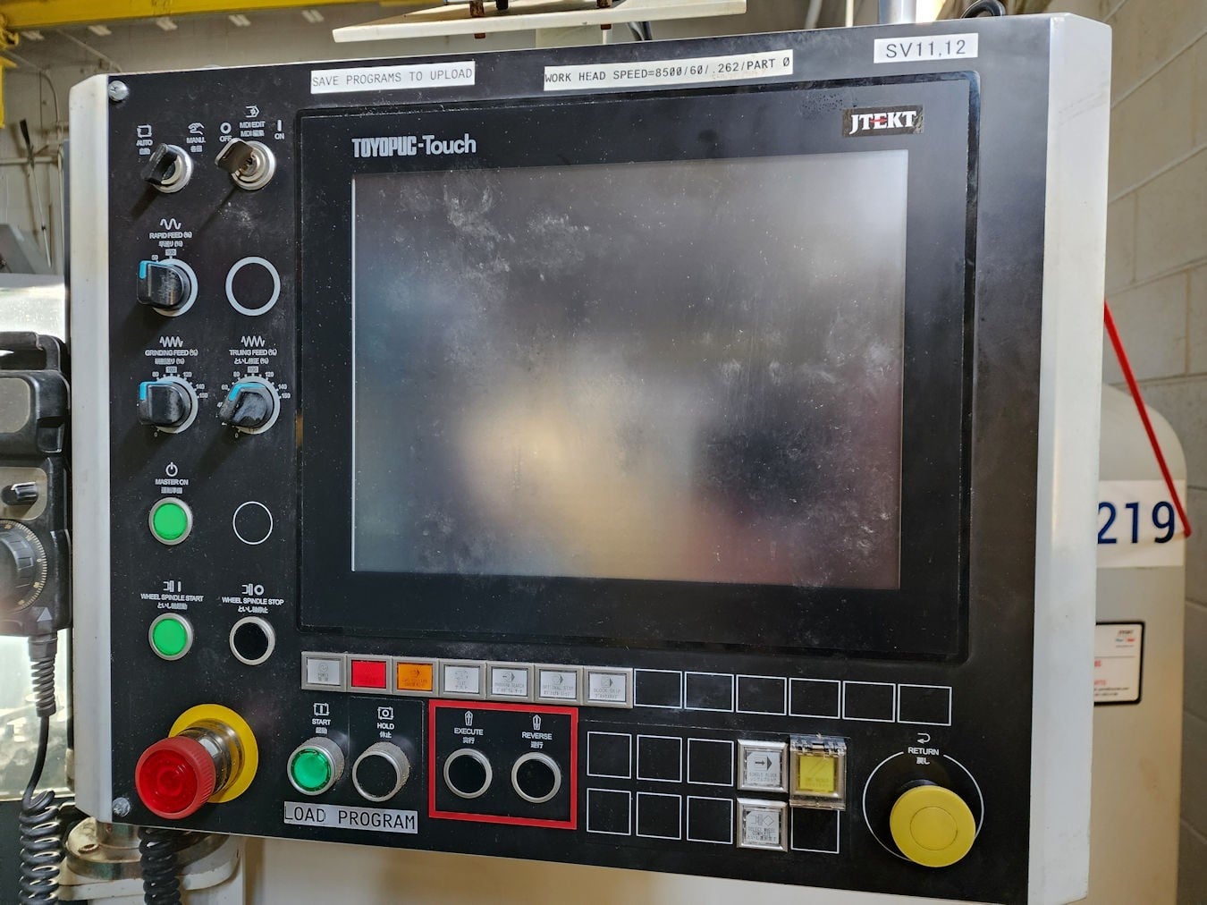 12.6" x 39.4" Jtekt #GL4I-100SWITCH, CNC universal outside dimension grinder, 11.8" grinding diameter, 2023 - Image 4