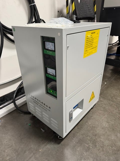 HSG #G3015X-20K, fiber laser, 5' x10'tbl., 20000 watt, shuttle table, chiller, dust collector - Image 9