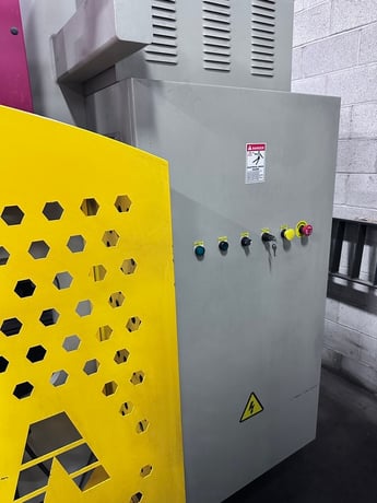 75 Ton, Accurpress #Absolute-37510, CNC hydraulic press brake, Delam DA-56 Control, 10' overall, 106" between - Image 10