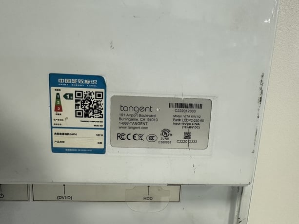 Tangent c222012333 monitor used - Image 2