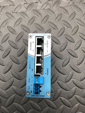 Indu-Sol 114090100 PNMA II PROFINET Measuring Point DIN-Rail Network Tap USED - Image 3