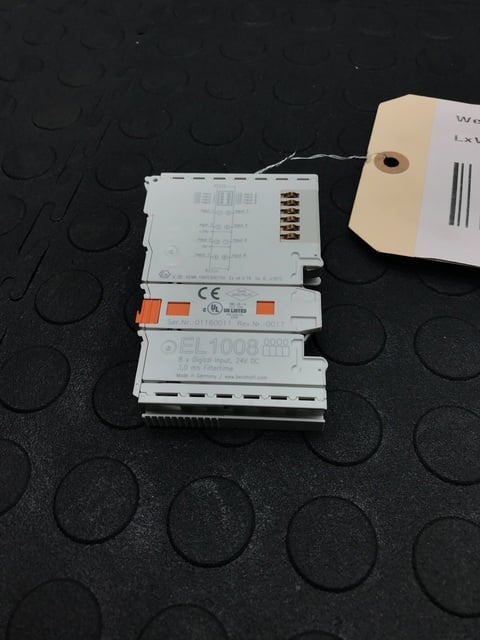 BECKHOFF EL1008 EtherCAT Digital Input Terminal 8-Channel 24VDC USED - Image 1