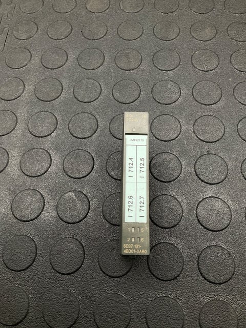 SIEMENS 6ES7 131-4BD01-0AB0 8-Channel Digital Input 24V DC ET200S USED - Image 1