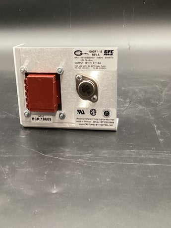 GLOBAL SERIES GFC Power GHOF 1-15 100/120 VAC, 15 VDC Power Supply NEW - Image 2